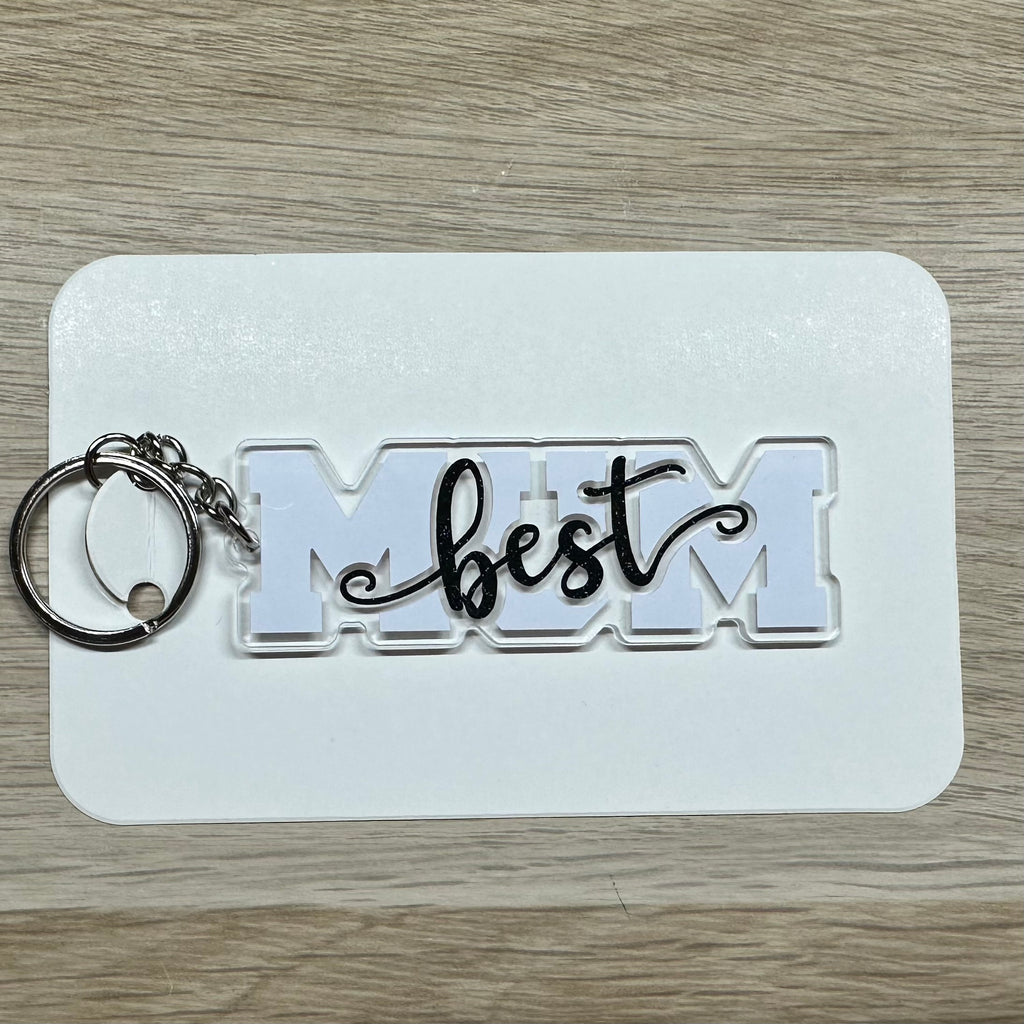 Best Mum Keyring