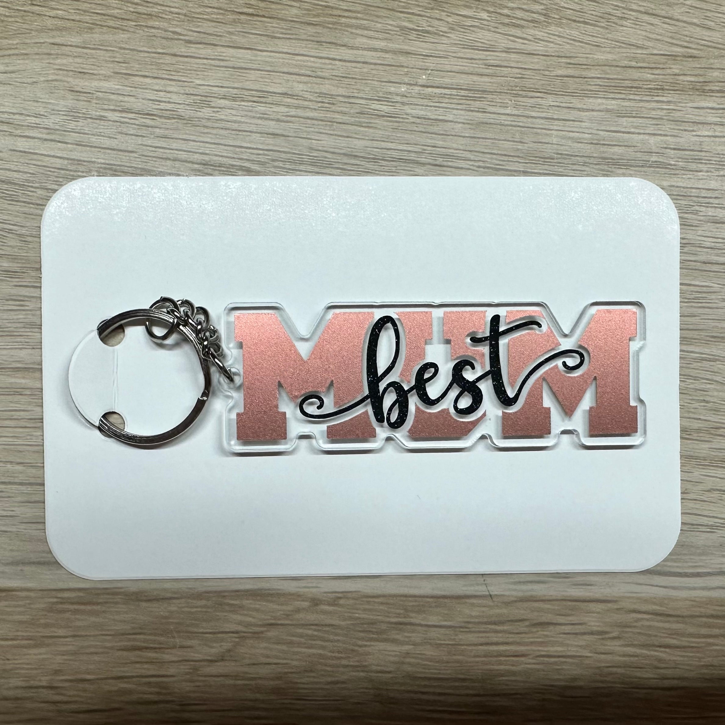 Best Mum Keyring