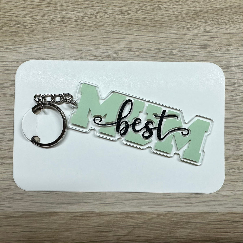 Best Mum Keyring