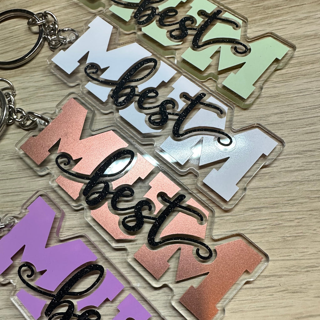 Best Mum Keyring