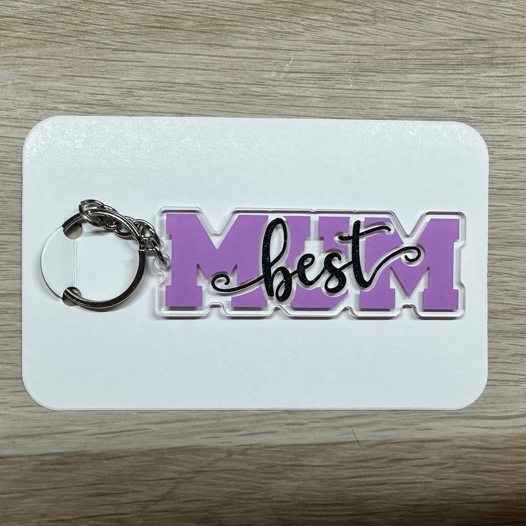 Best Mum Keyring