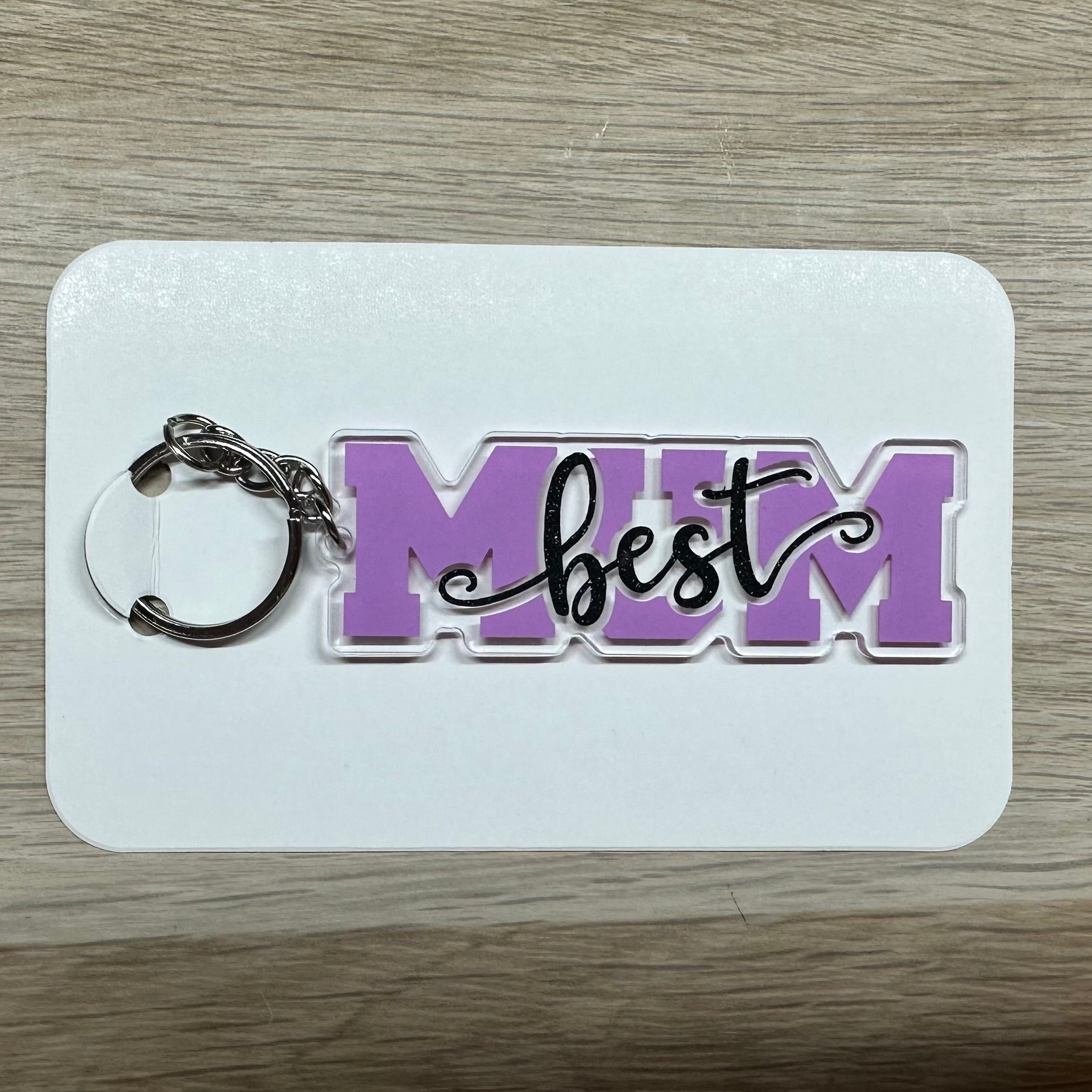 Best Mum Keyring
