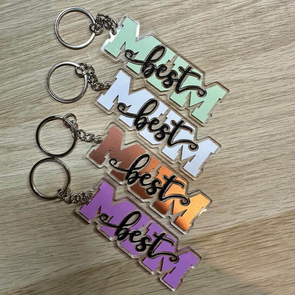 Best Mum Keyring