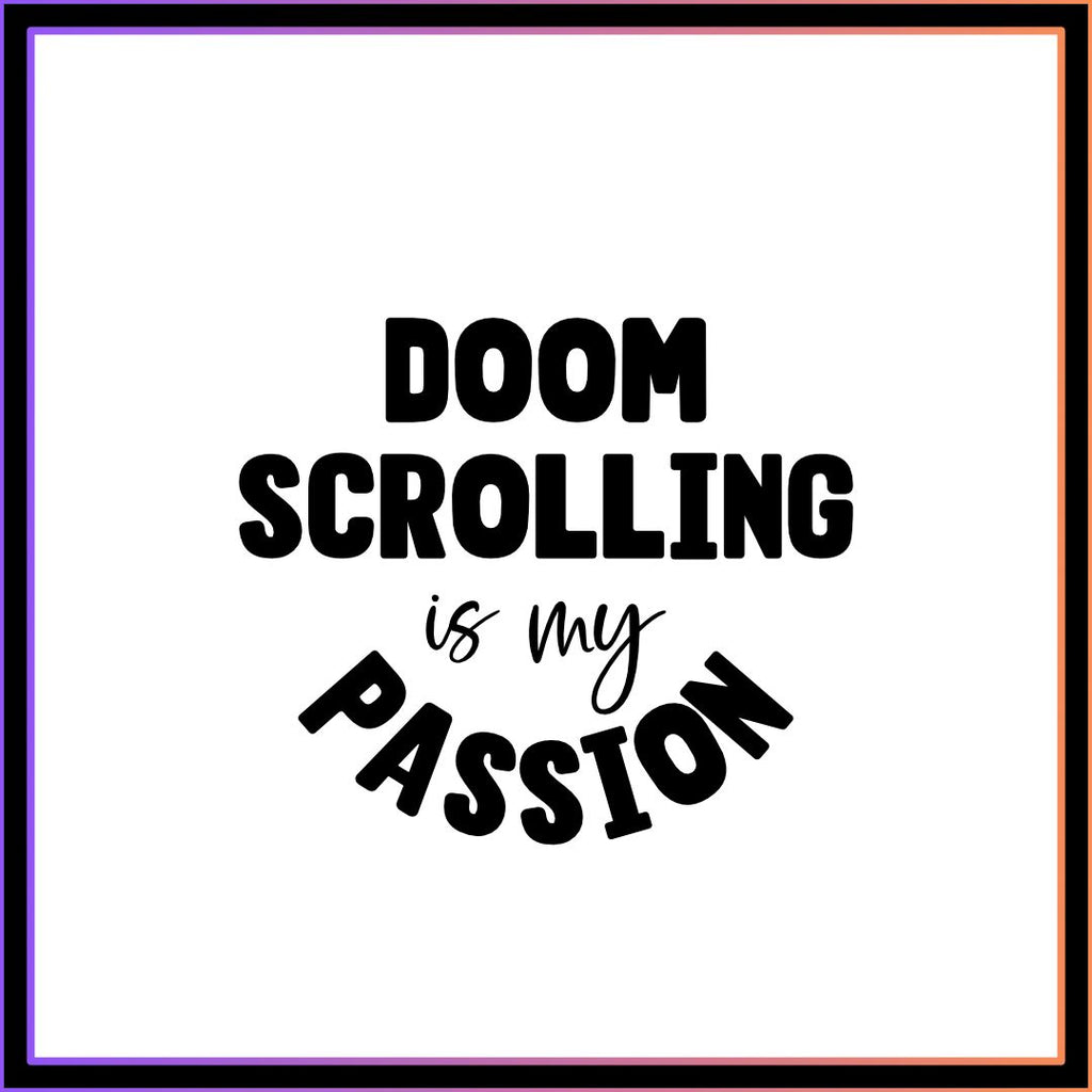 Doom Scrolling Keyring