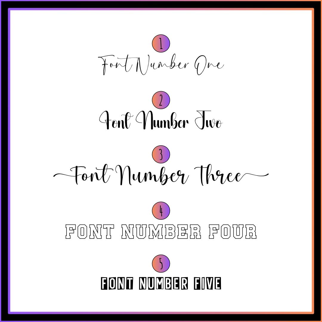 Personalised Text Water Bottle