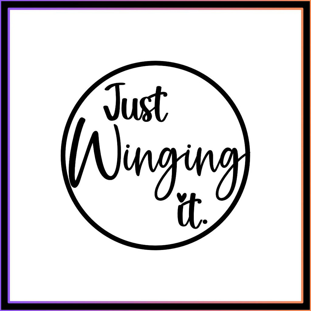 Just Winging It Keyring