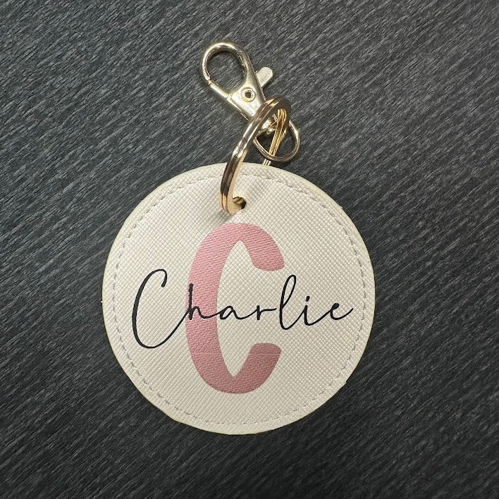 PU Leather Keyring / Bag Clip