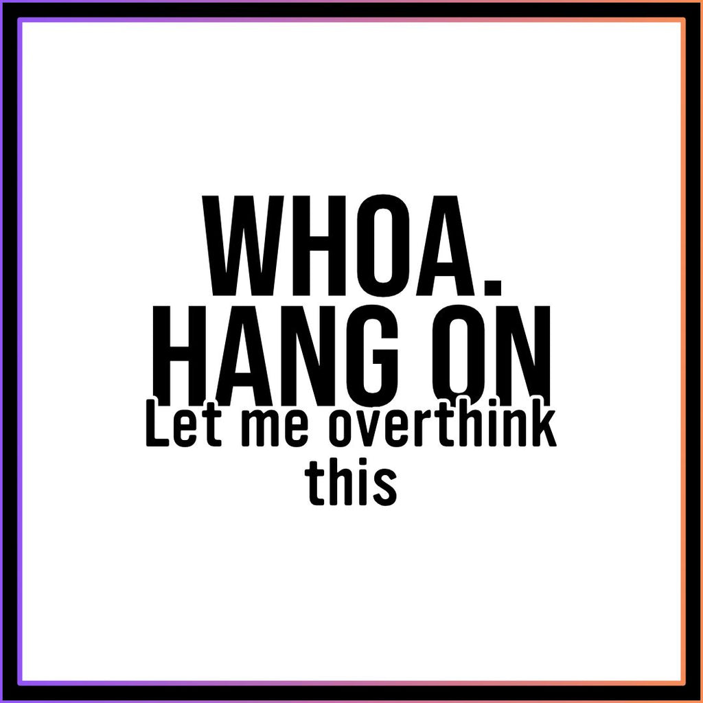 Let me Overthink This Keyring