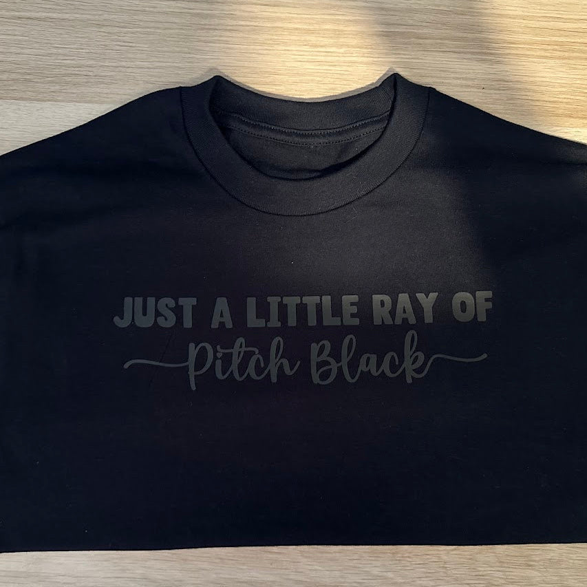 'Just a Little Ray of Pitch Black' Tee