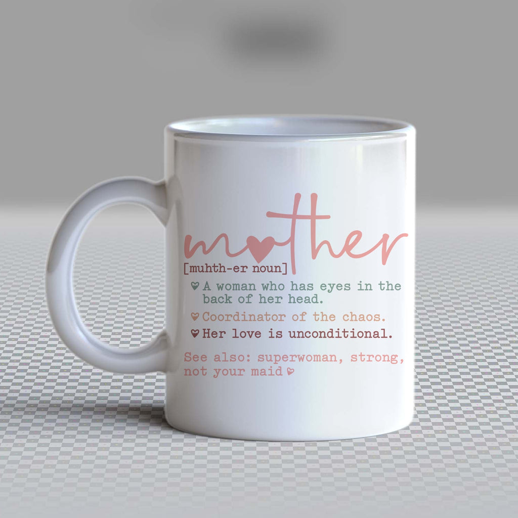 "Mother" Description Mug