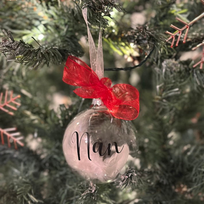 'Nan' Glass Memorial Bauble