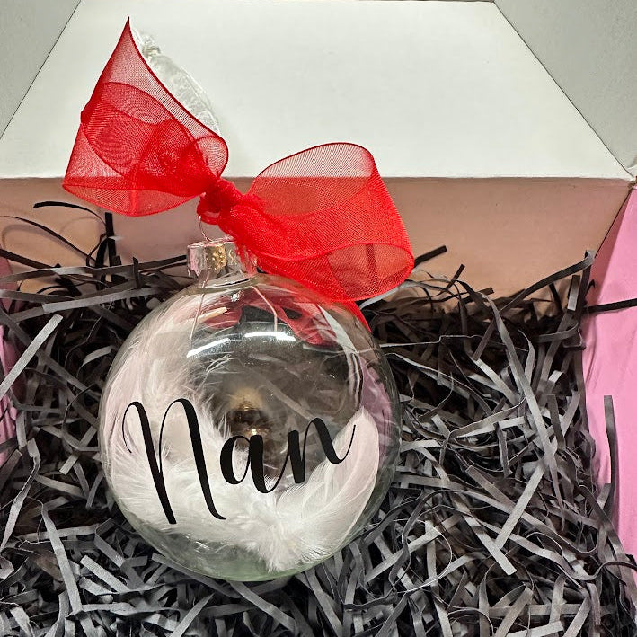 'Nan' Glass Memorial Bauble