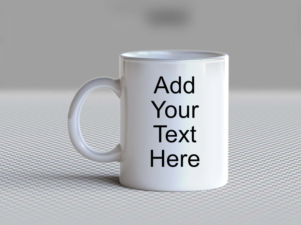 Personalised Text Mug