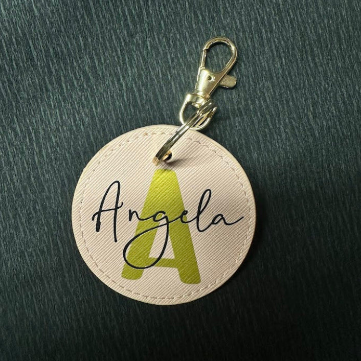 PU Leather Keyring / Bag Clip